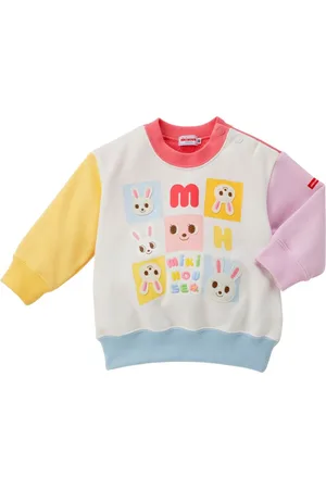 Miki House Rabbit-print sweatshirt