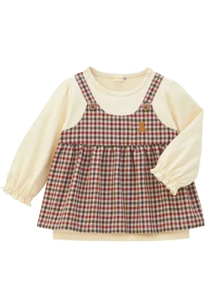 Miki House Dress-layered blouse