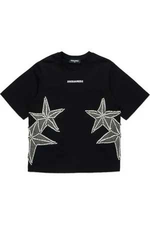 Dsquared2 Star-appliqué T-shirt