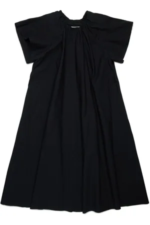 Maison Margiela Pleated collar A-line dress