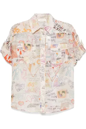 ZIMMERMANN Rolled-sleeve shirt