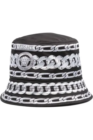 VERSACE Medusa Chains bucket hat