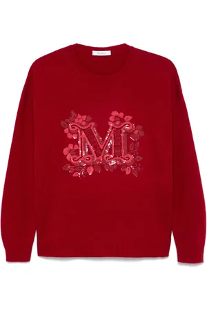 Max Mara Sequin-embellished sweater