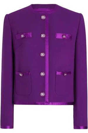 Dolce & Gabbana Satin-trim blazer