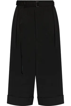 YOHJI YAMAMOTO Gabardine R-backside wide trousers