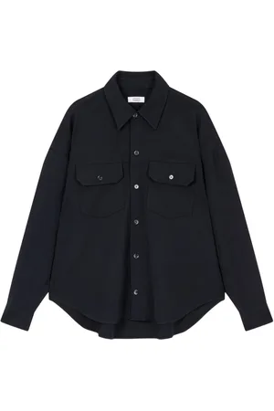 Studio Tomboy Wool two-pocket shirt