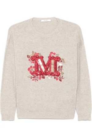 Max Mara Sequin-embellished sweater