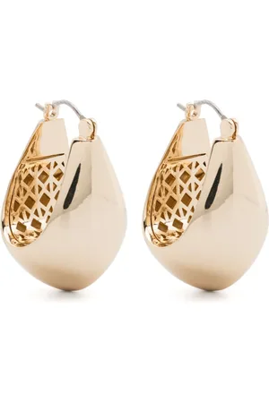 Eddie Borgo Teardrop hoop earrings