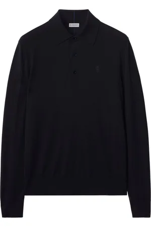 Burberry Logo-embroidered polo shirt