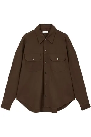 Studio Tomboy Wool two-pocket shirt