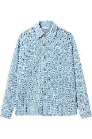 Stella McCartney Bouclé denim shirt