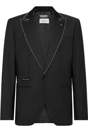 Philipp Plein Stud-embellished blazer