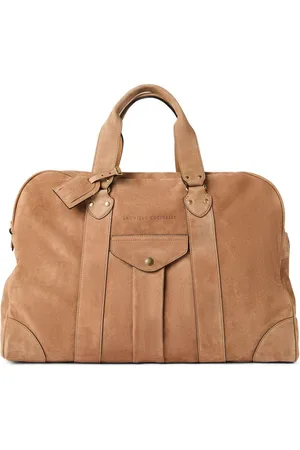 Brunello Cucinelli Leather holdall bag