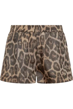 Stella McCartney Leopard-print shorts