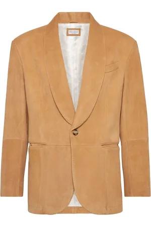 Brunello Cucinelli Suede blazer