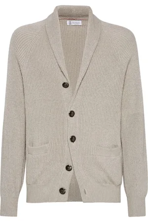 Brunello Cucinelli Ribbed-knit cardigan