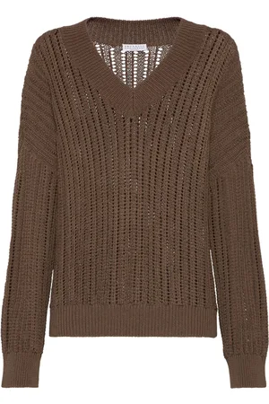 Brunello Cucinelli Monili-embellished jumper