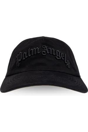 Palm Angels Logo-embroidered baseball cap