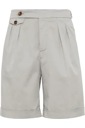 Brunello Cucinelli Garment-dyed Bermuda shorts