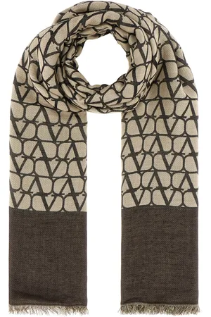 VALENTINO GARAVANI Toile Iconographe scarf