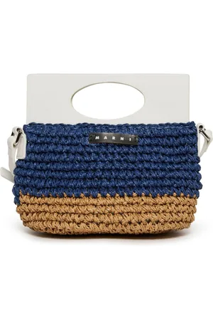 Marni Raffia tote bag