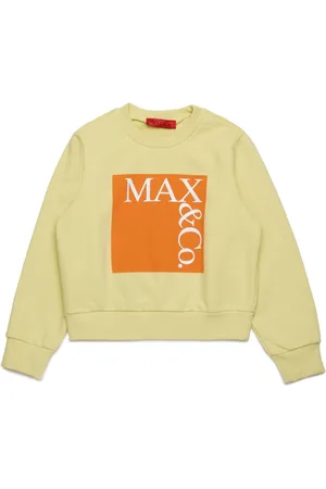 MAX&Co. Kids Logo-print crew-neck sweatshirt