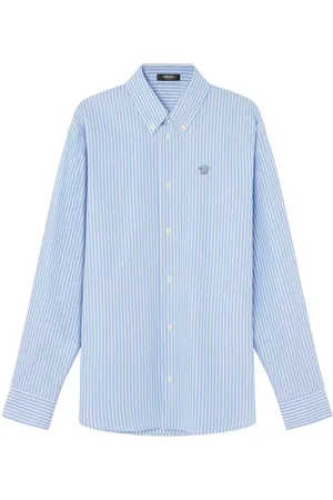 VERSACE Medusa striped shirt