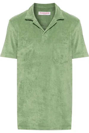 Orlebar Brown Terry towelling polo shirt
