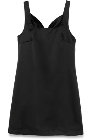 House of Sunny Satin shift mini dress