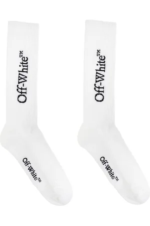 OFF-WHITE Logo cotton socks