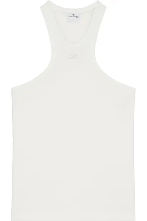Courrèges Scuba-jersey tank top