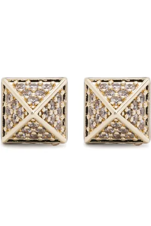 Eddie Borgo Pavé Pyramid earrings