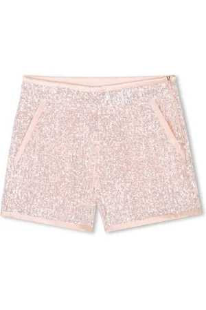 Chloé Sequin-embellished shorts
