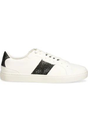 Guess Monogram-panel sneakers