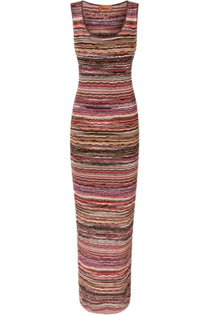 Missoni Wave-motif maxi dress