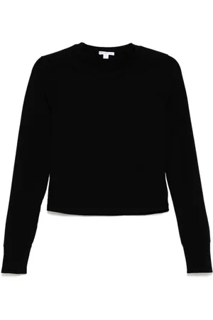 James Perse Cropped long-sleeved T-shirt