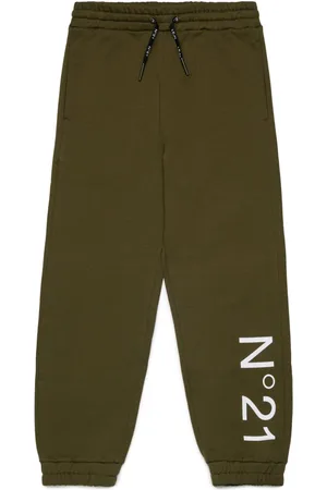 Nº21 Logo-print track pants