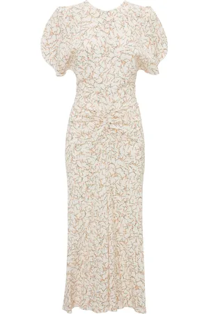 Victoria Beckham Gathered midi dress