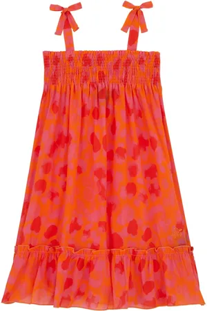 Vilebrequin New Leopard organic-cotton dress