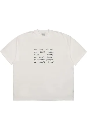 Vetements We Buy Things T-shirt