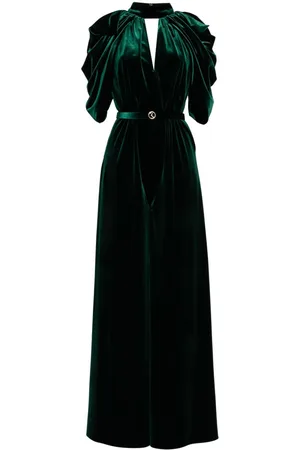 Saiid Kobeisy Velvet jumpsuit