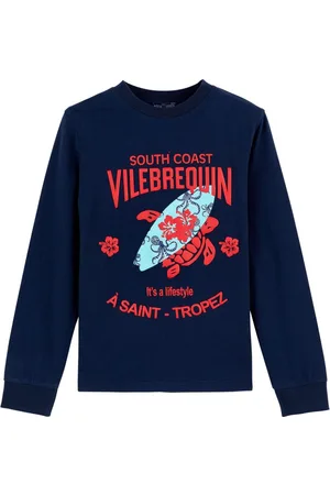 Vilebrequin Organic-cotton logo-print T-shirt