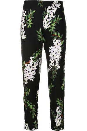 Lenny Niemeyer Floral-print silk trousers