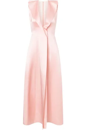Serafini Satin midi dress