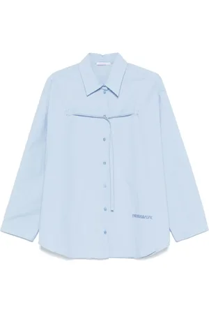 Patrizia Pepe Strap-detail shirt