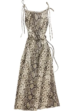 Acne Studios Snakeskin-print dress