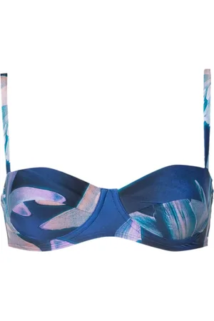 Lenny Niemeyer Lirios patterned bikini top