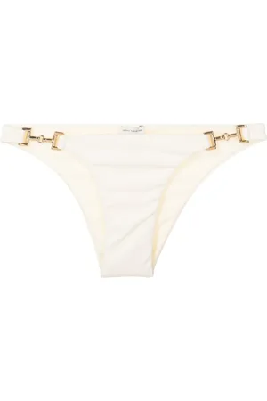 Lenny Niemeyer High-cut textured bikini bottoms