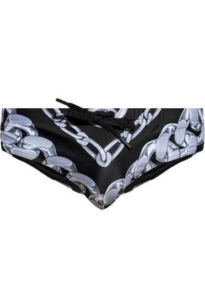 VERSACE Chains-print swimming trunks