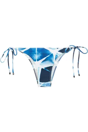 Lenny Niemeyer Abstract-print low-rise bikini bottoms